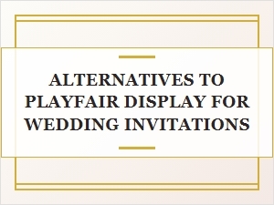 Serif Font Alternatives for Wedding Invitations