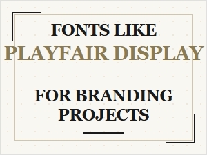 Modern Geometric Serifs for Elegant Branding